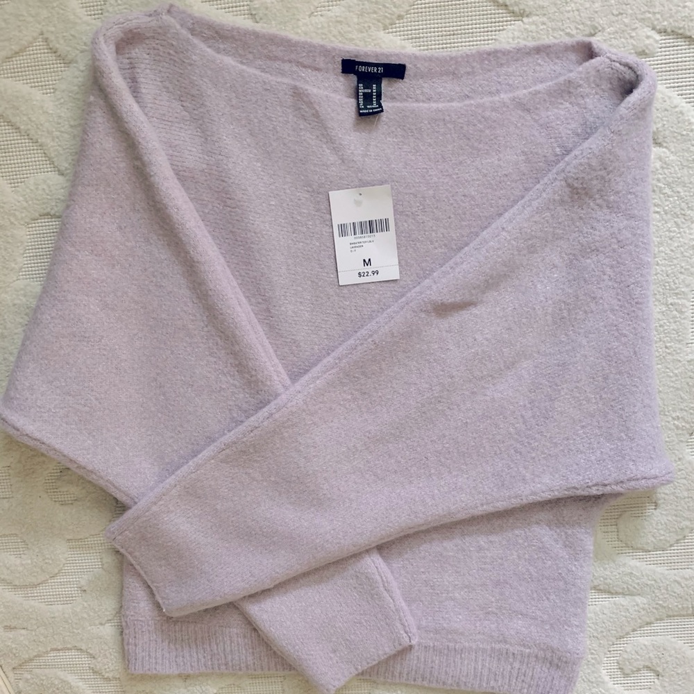 Forever 21 Off the Shoulder Sweater NWT